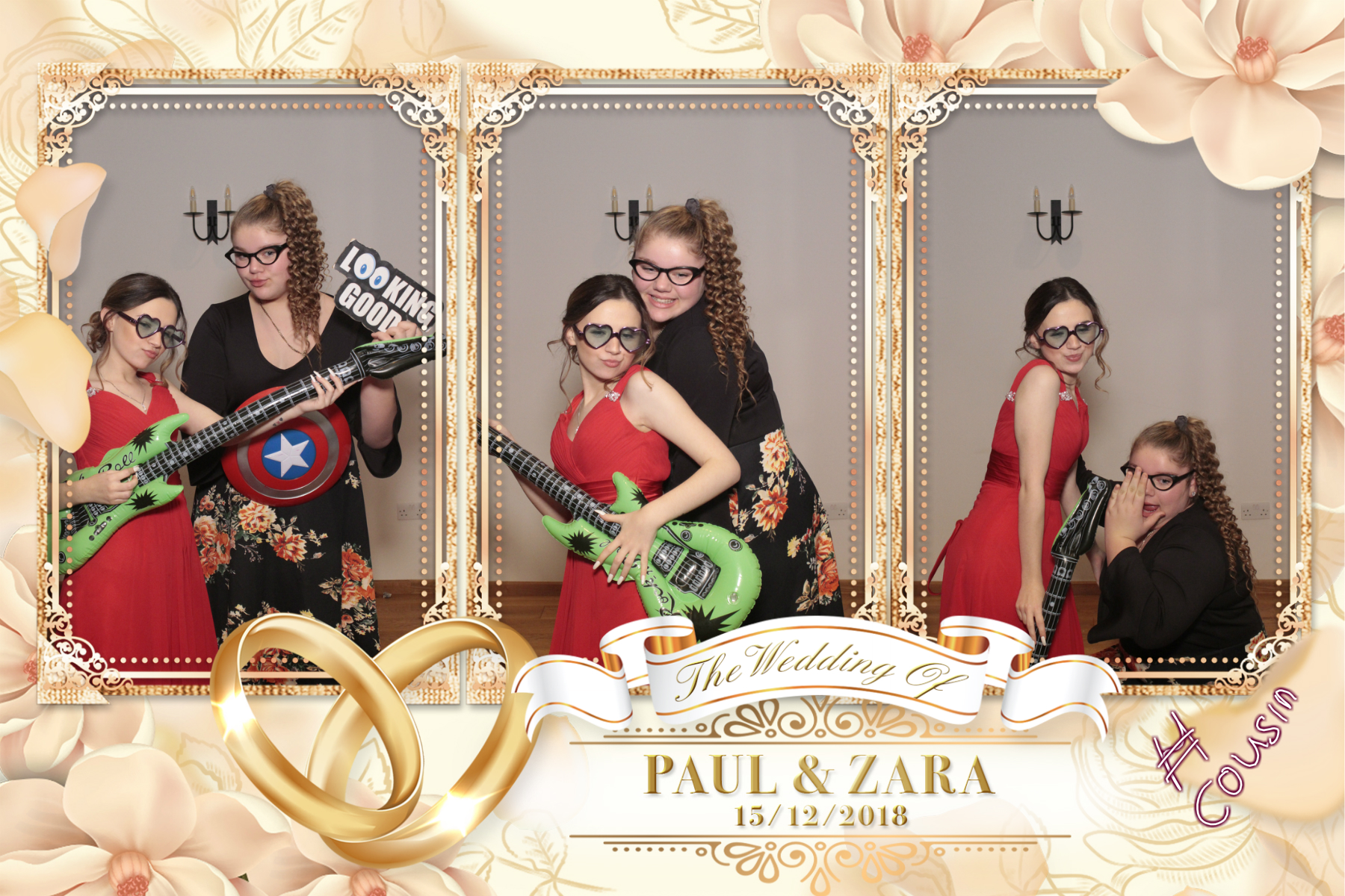 Paul & Zara's Wedding | View more photos from the event at gallery.myphotoboothexperience.co.uk/u/MyPhotoBoothExperienceLtd/Paul-Zaras-Wedding